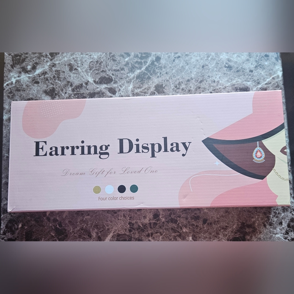Jewelry display stand for earrings bracelets necklace key rings